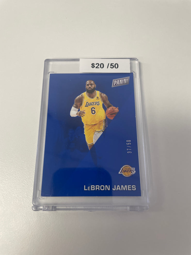 2022 Father’s Day Lebron James Blue /50 