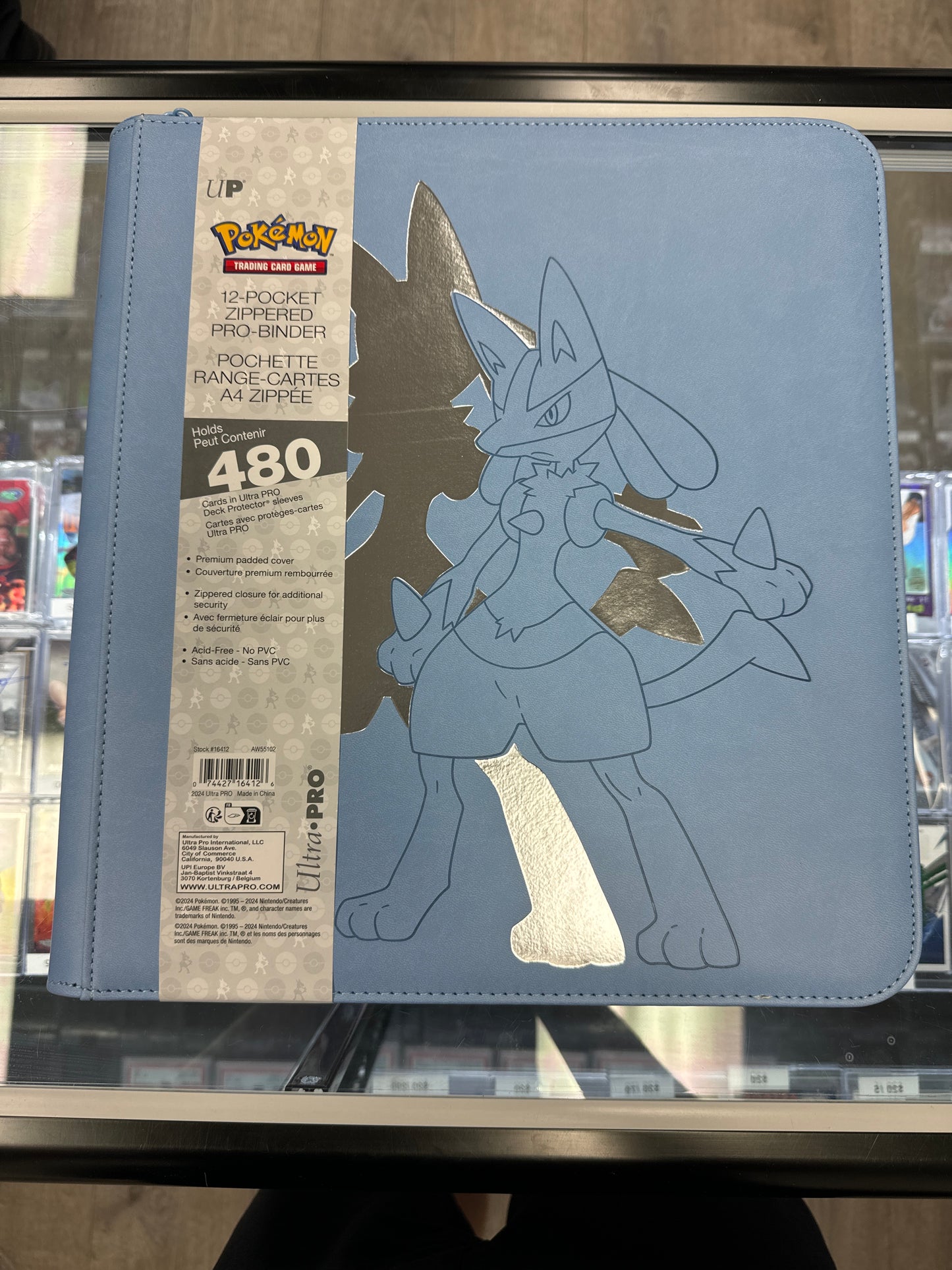 Pokémon Lucario Binder