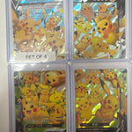 Pokemon Pikachu V-Union SWSH139-SWSH142 Set of 4