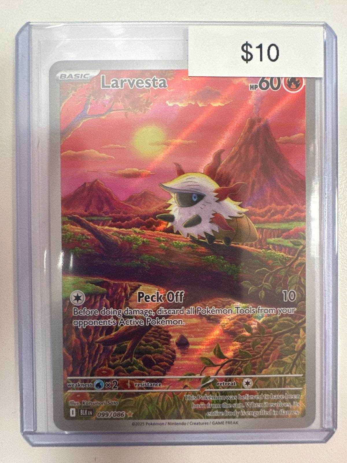 Pokemon Larvesta 099/086