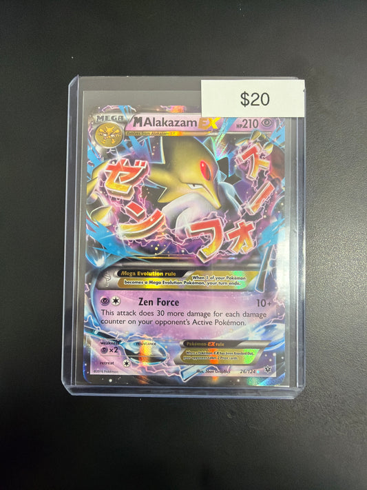 Pokemon M Alakazam EX 26/124