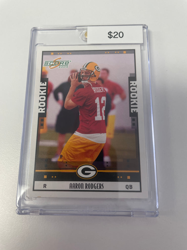 2005 Score Aaron Rodgers Rookie 