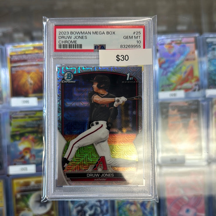 2023 Bowman Mega Box Druw Jones Chrome 