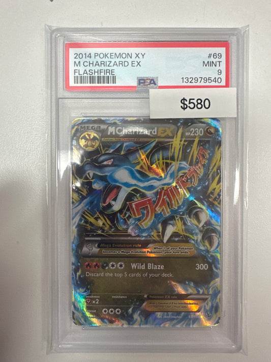 Pokemon M Charizard ex 69/106 PSA 9
