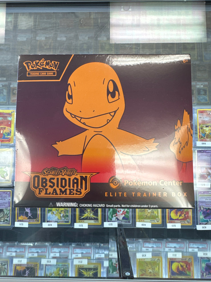 Pokémon Obsidian Flames Pokemon Center Elite Trainer Box