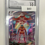 Pokemon Crown Zenith GG45 Deoxys Vmax CGC 10