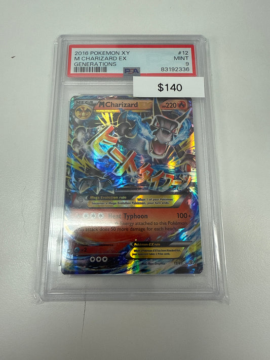 Pokemon Generation Charizard Ex #12/83 PSA 9