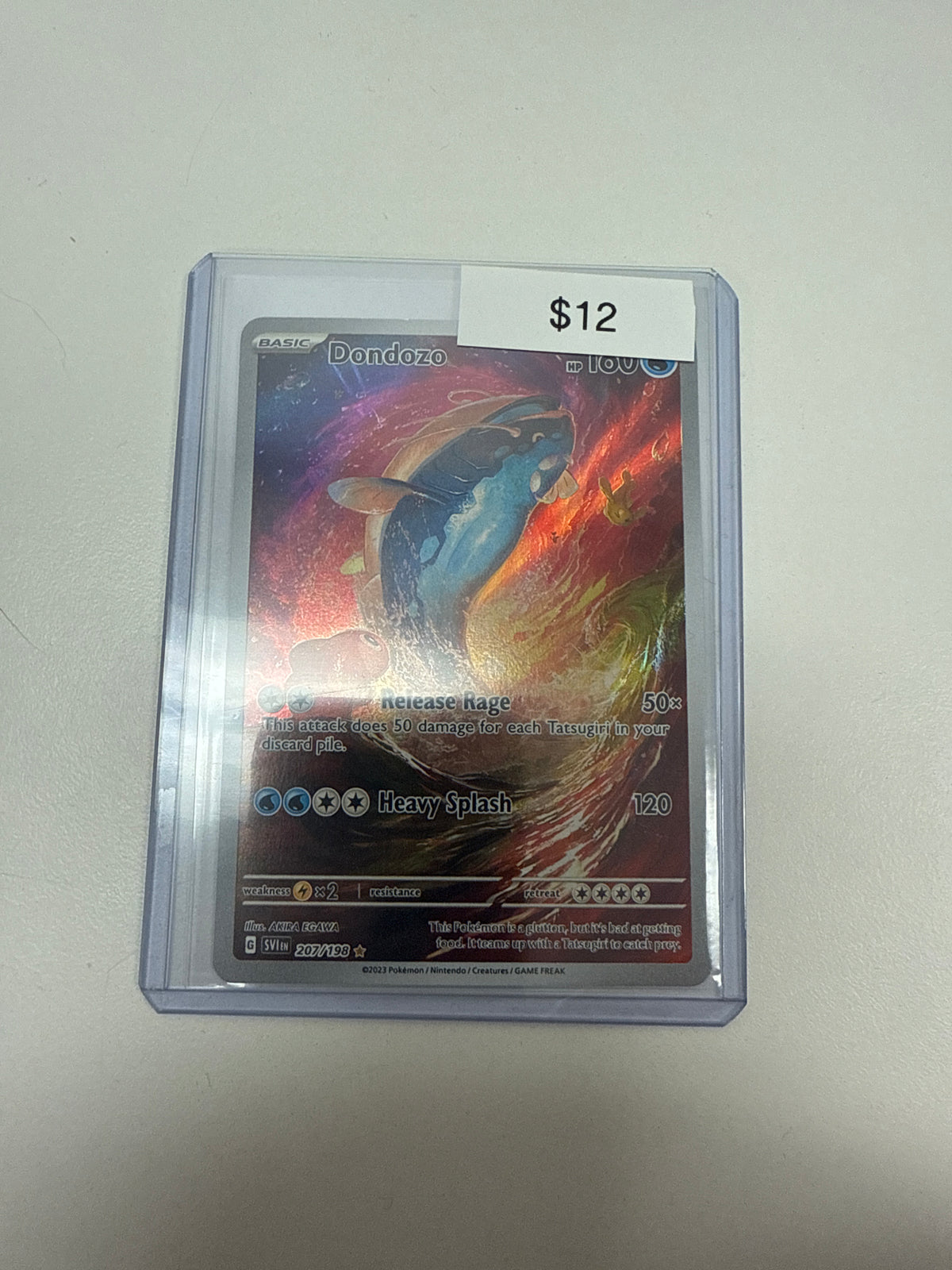 SV Base Set Dondozo #207/198