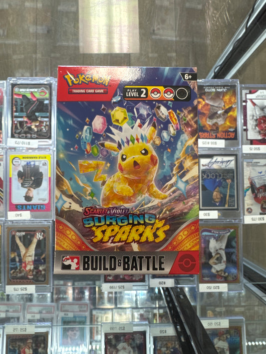 Pokémon Surging Sparks Build & Battle Box