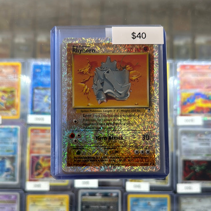 Pokémon Legendary Collection Reverse Holo 90/110 Rhyhorn