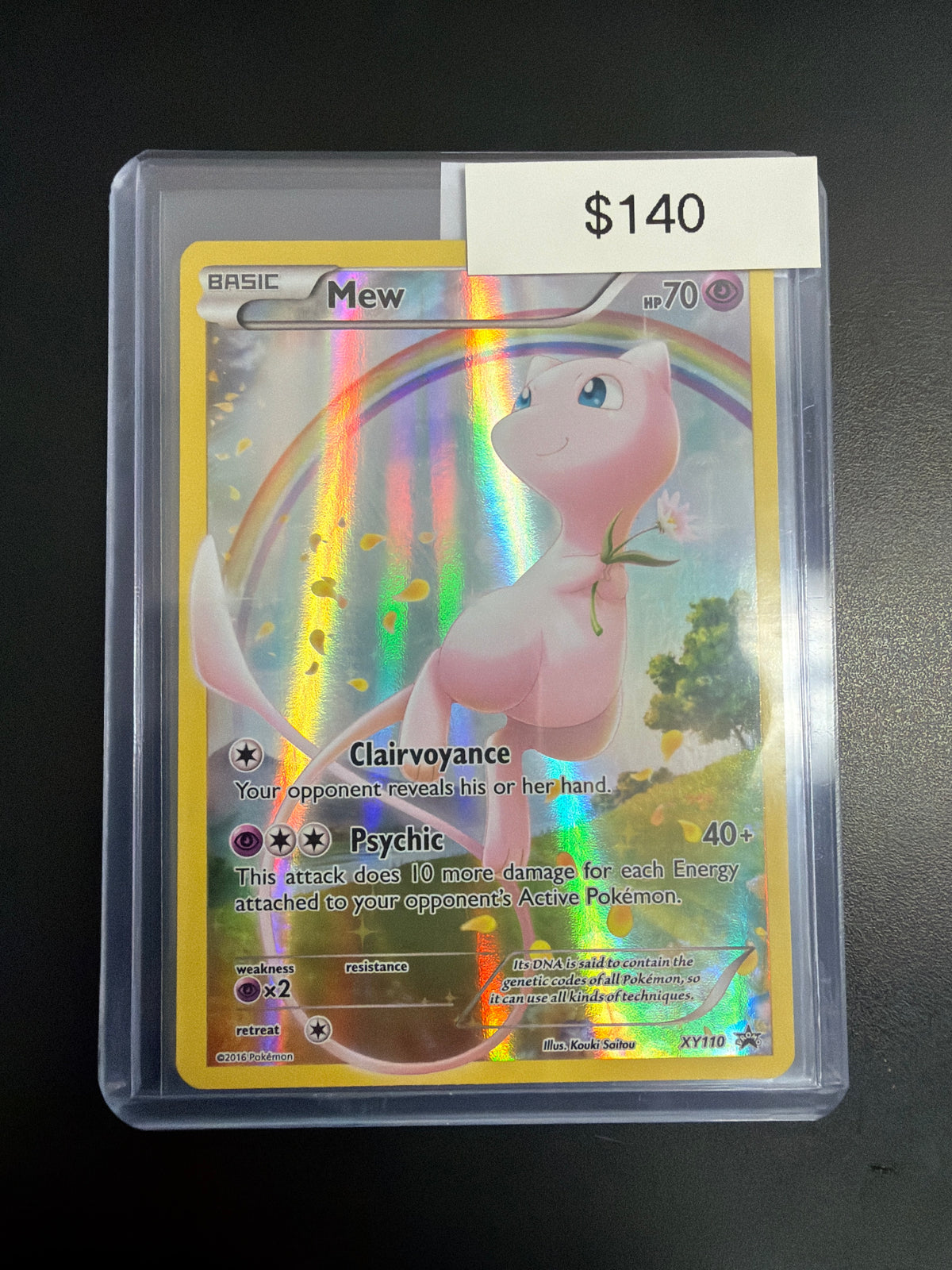 Pokemon Mew XY Promo #XY110