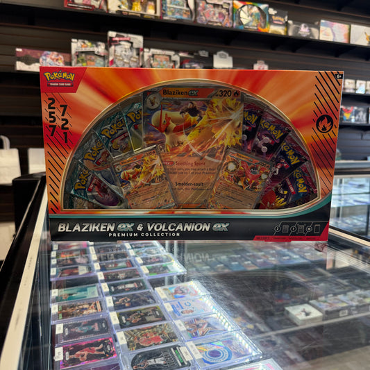 Pokémon Blaziken & VOLCANION EX Premium Collection (Amazon Prime Exclusive)
