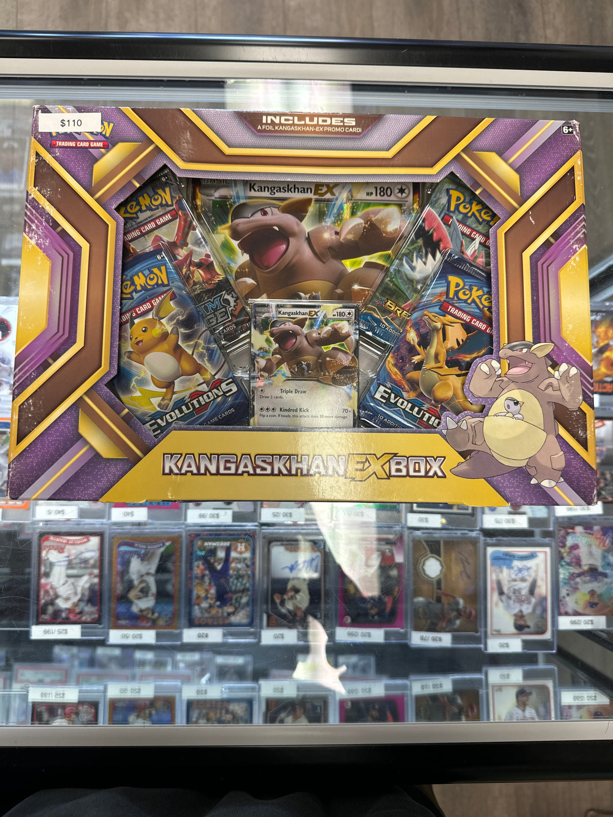 Pokémon KANGASKHAN EX Box