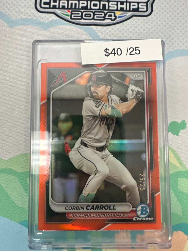 2024 Bowman Chrome Corbin Carroll 