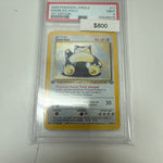 Jungle Snorlax Holo 1st Ed #11/64 PSA 9