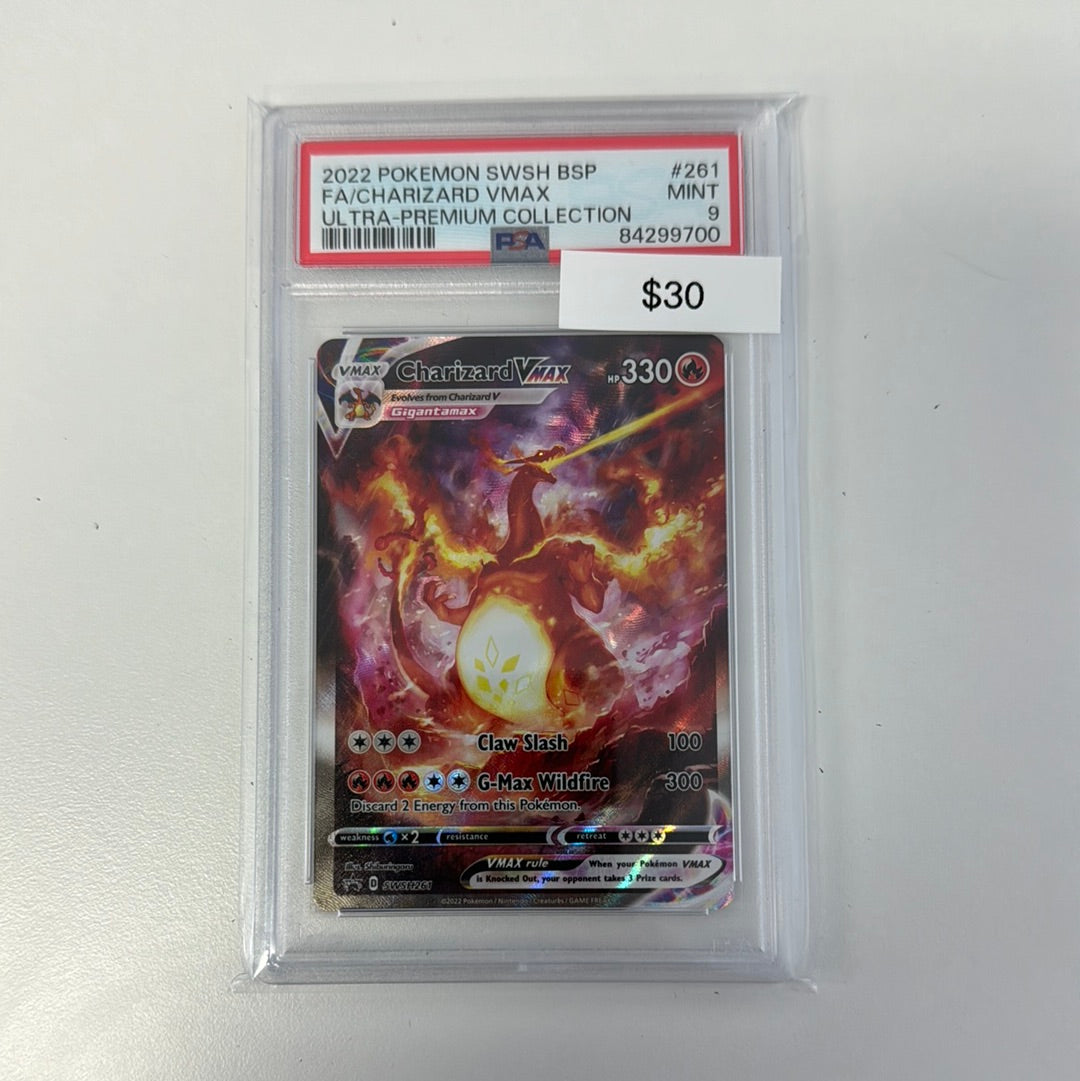 Pokémon Charizard VMAX 261 PSA 9