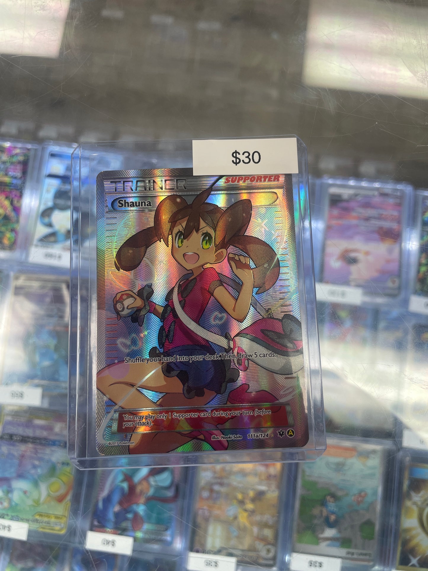 Pokemon Shauna Trainer Art #111a/124