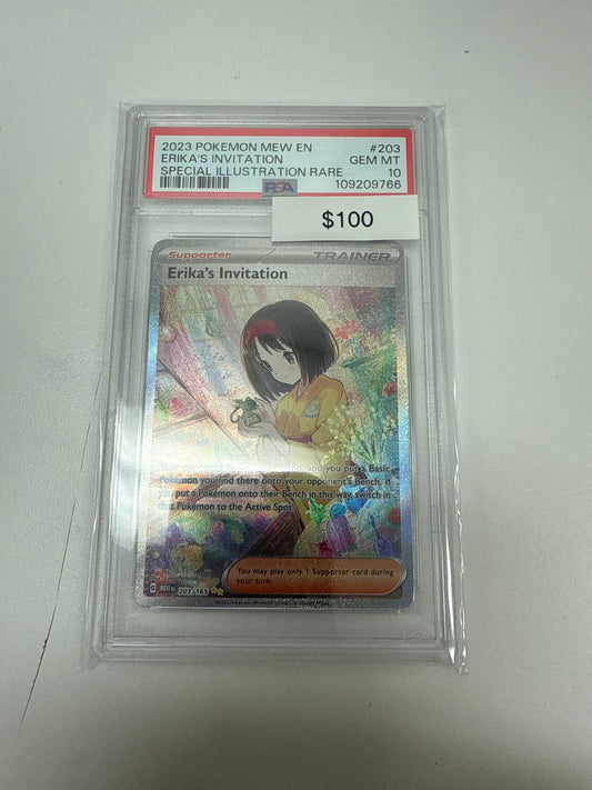 151 Erika’s Invitation SIR #203/165 PSA 10