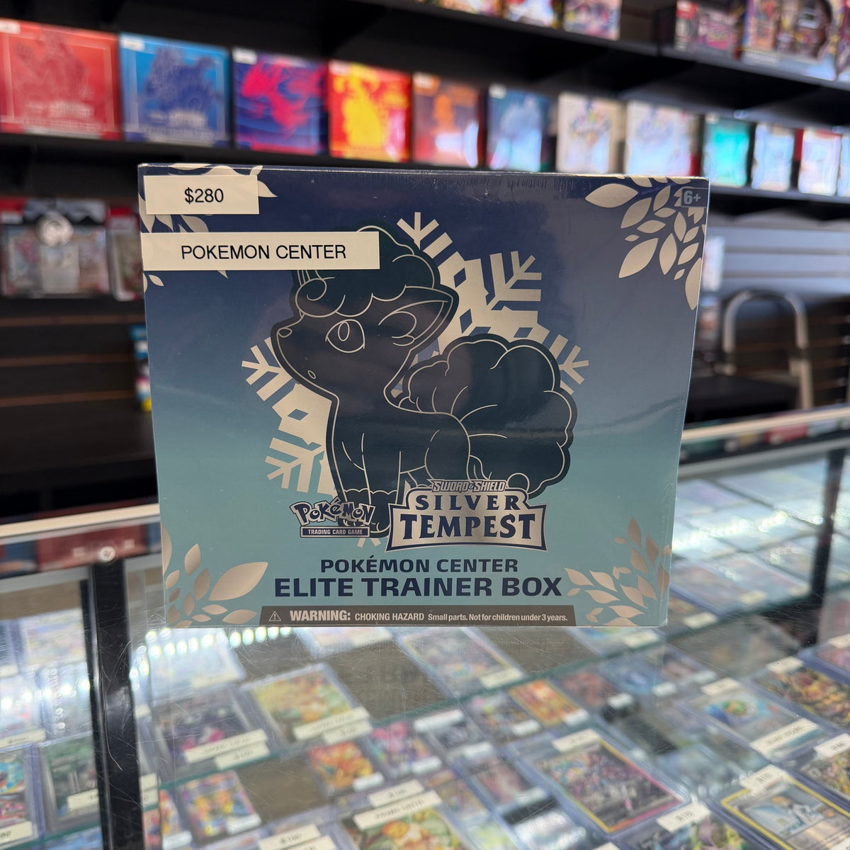 Pokémon Silver Tempest Pokemon Center Elite Trainer Box