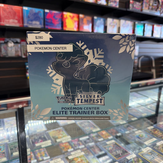 Pokémon Silver Tempest Pokemon Center Elite Trainer Box