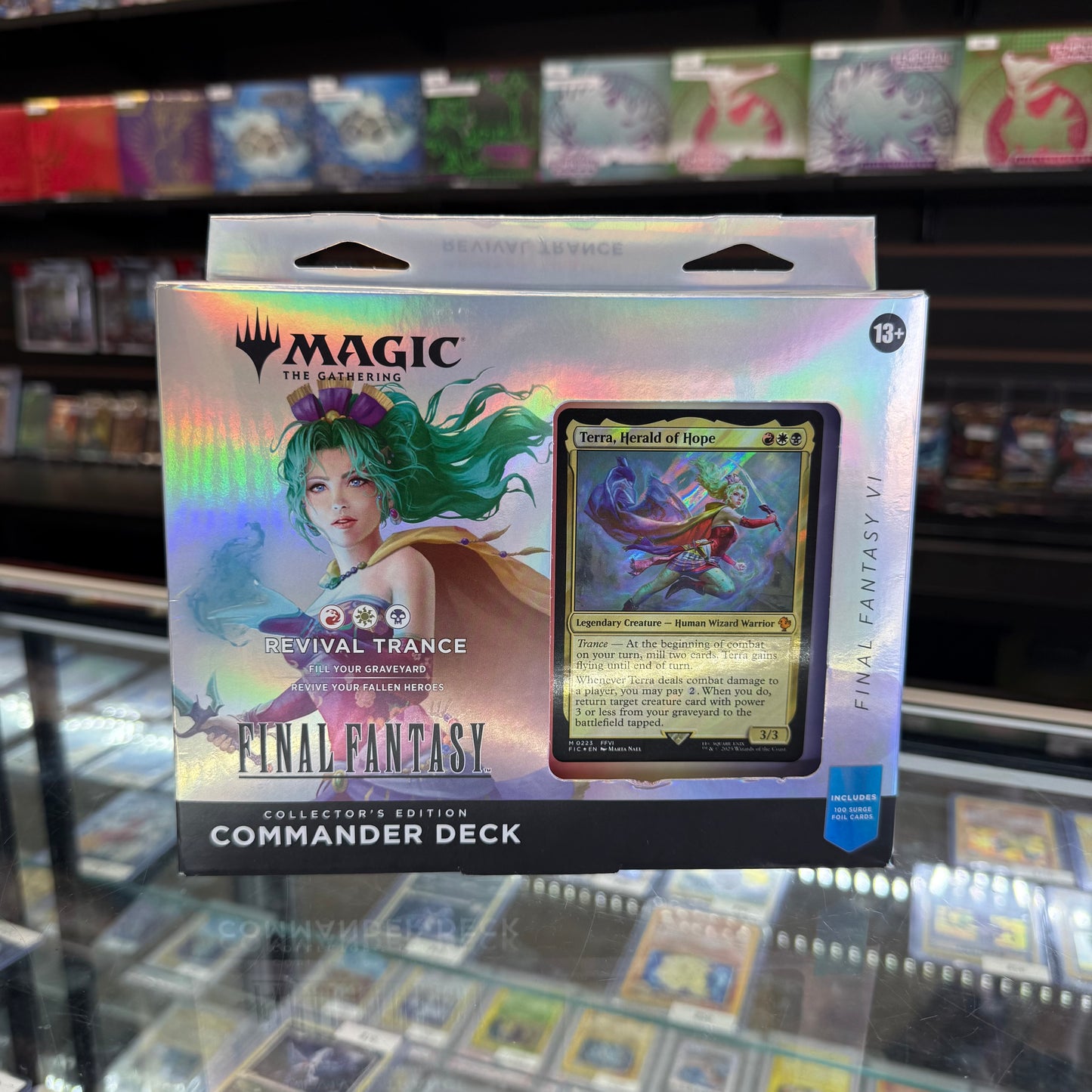 Magic The Gathering Final Fantasy Collectors Edition Commander Deck Rivival Trance