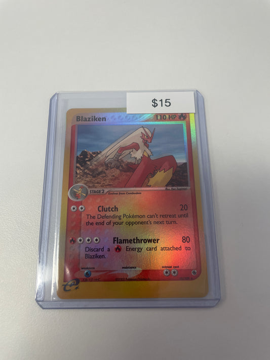 Pokemon Blaziken Reverse Holo #15/109