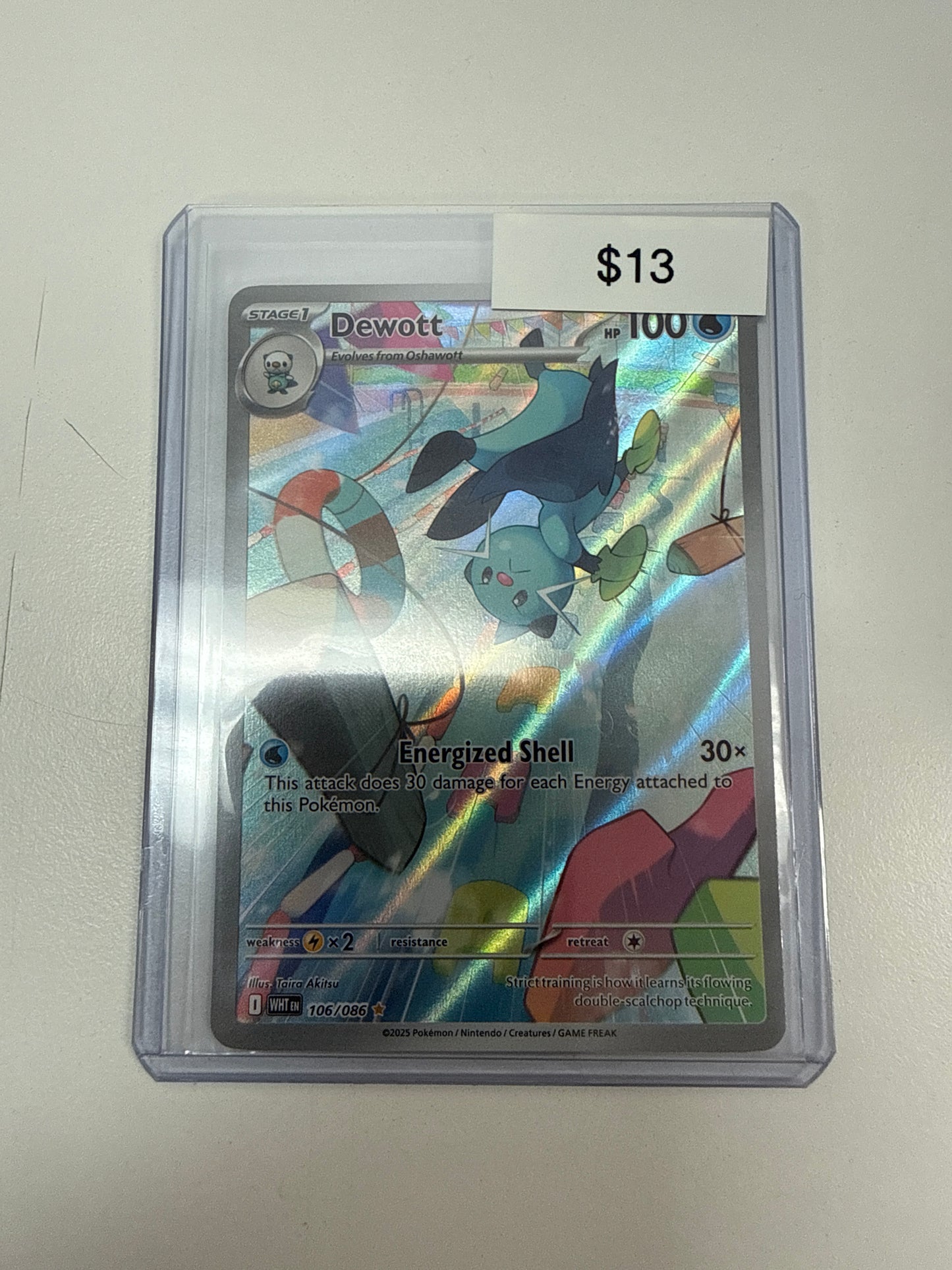 Pokemon Dewott #106/086