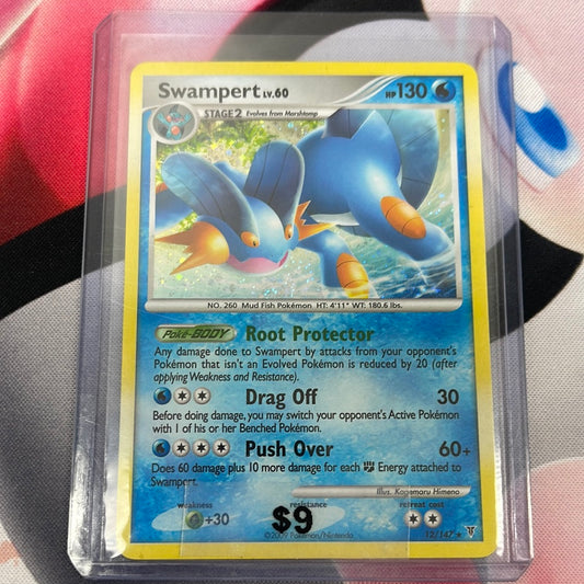 Pokémon Swampert Supreme Victors Holo 12/147