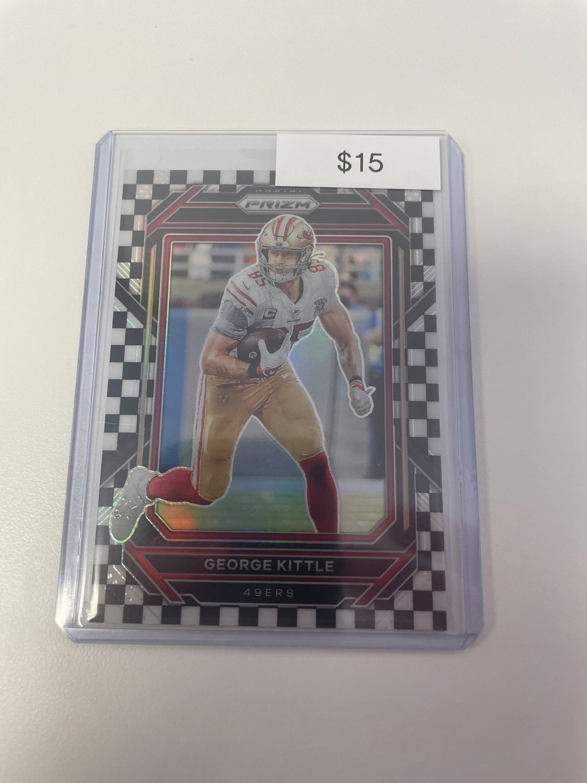 Prizm George Kittle Checkerboard SSP #267