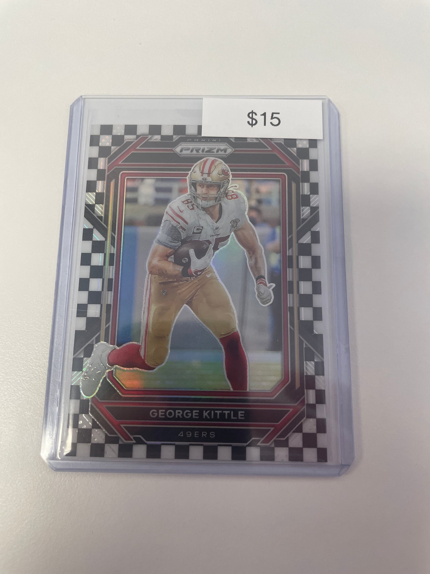 Prizm George Kittle Checkerboard SSP #267