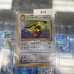 Pokemon Japanese Jungle Pidgeot Holo #018