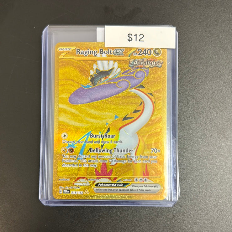 Pokémon Raging Bolt EX 218/162