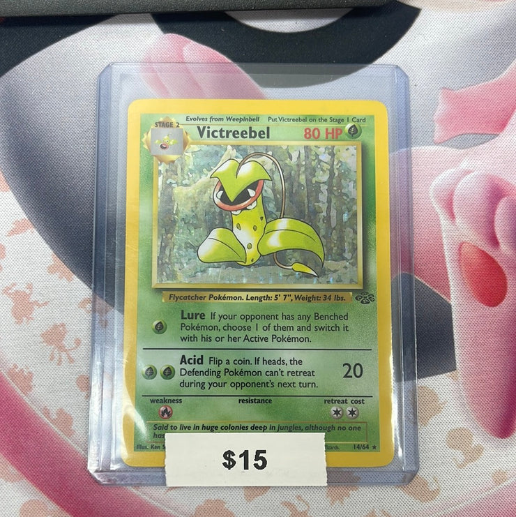 Pokémon Victreebel Jungle Holo 14/64