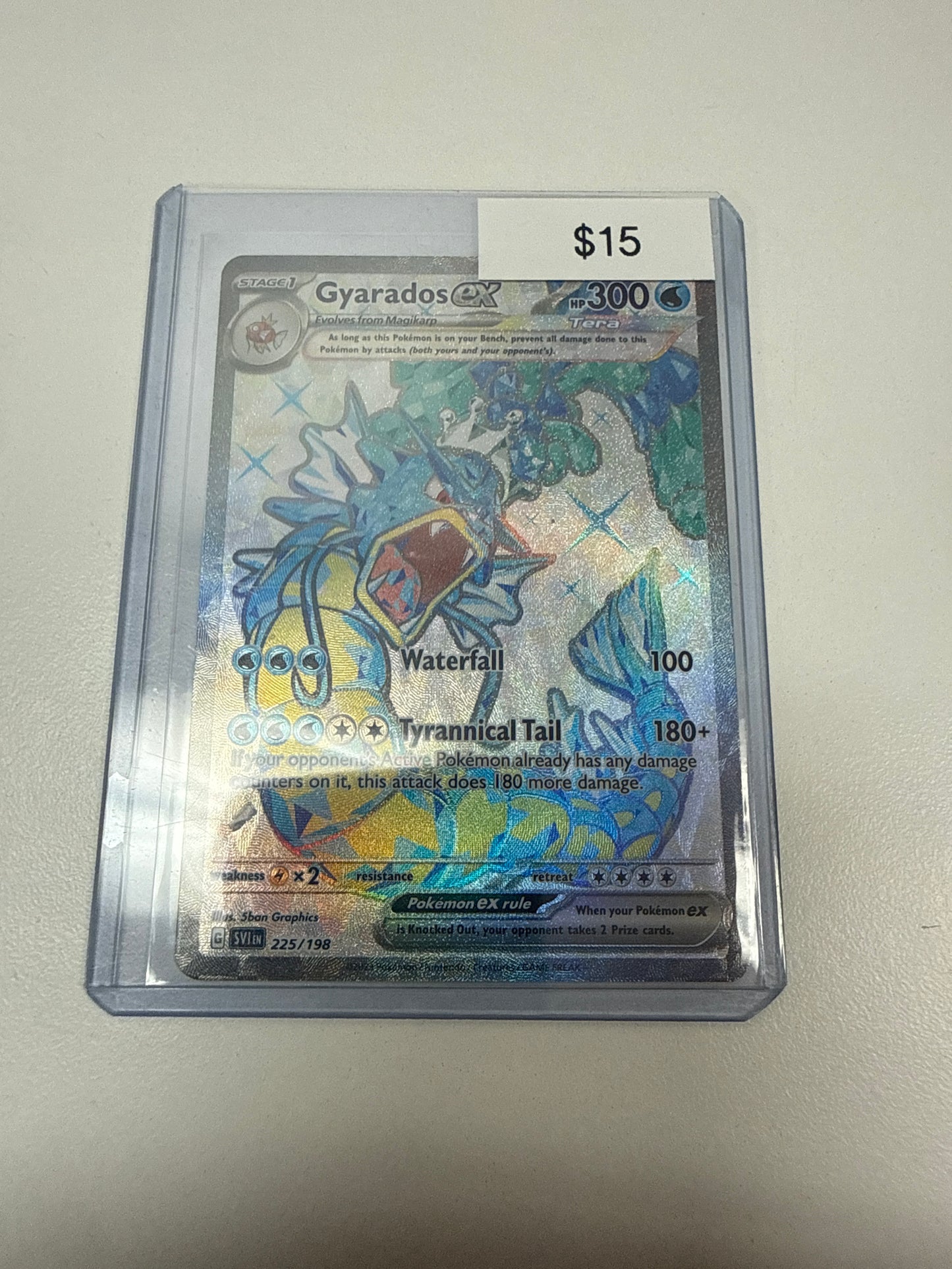 Pokemon Gyarados Ex #225/198