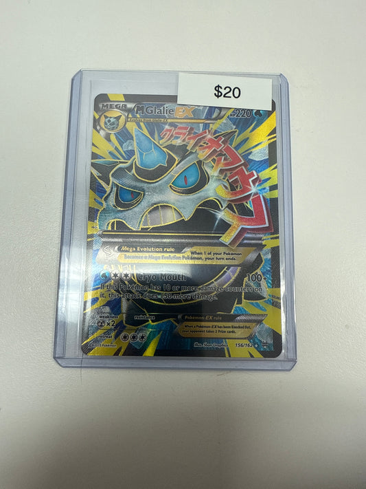 Pokemon M Glalie Ex #156/162