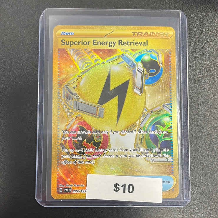 Pokémon Superior Energy Retrieval Paldea Evolved Secret 277/193