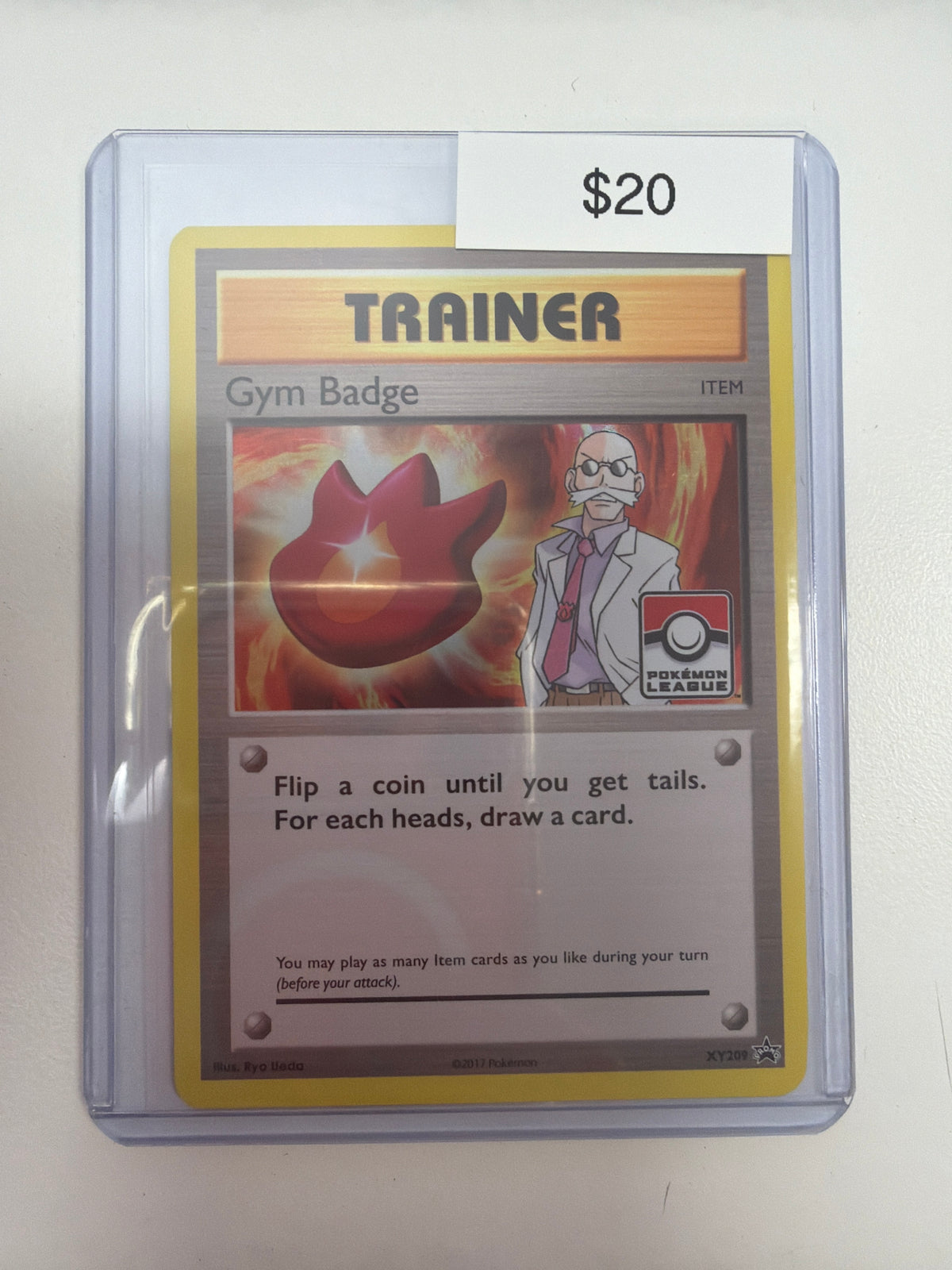Pokemon Gym Badge LT Blaine XY209