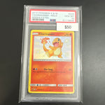 Pokémon Charmander Hidden Fates #SV6 PSA 10