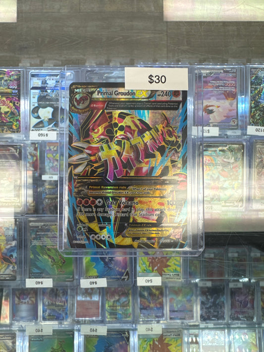 Pokémon Primal Groudon EX 151/160