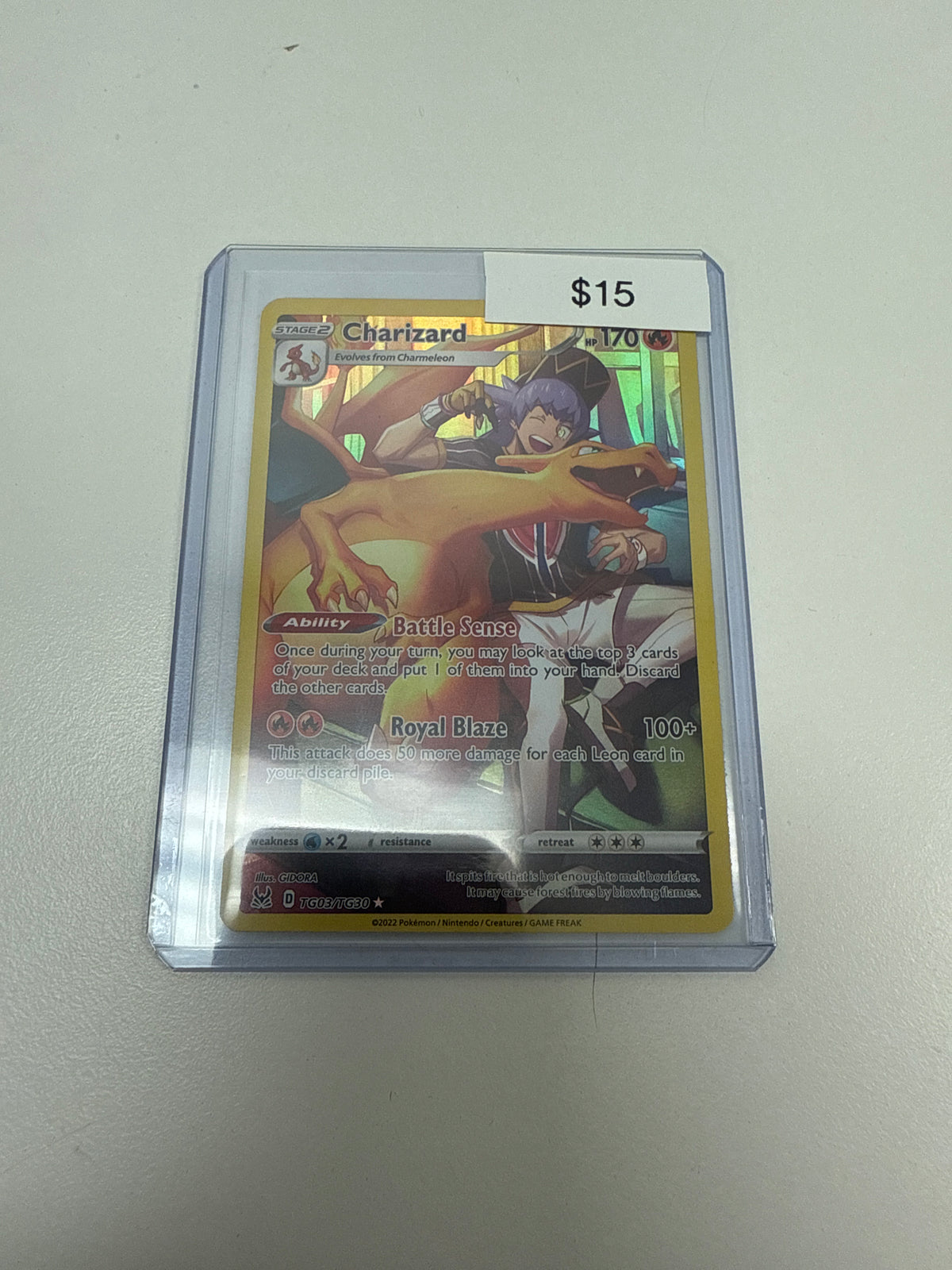 Pokemon Charizard #tg05/tg30