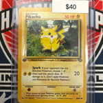 Pokemon Jungle Pikachu 60/64 1st Edition W Stamped