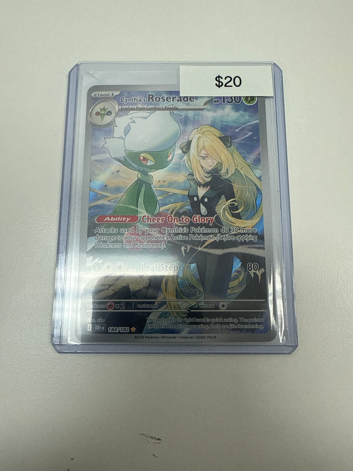 Destined Rivals Cynthia’s Roserade #184/182