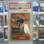 1987 Topps Greg Maddox #70T PSA 10