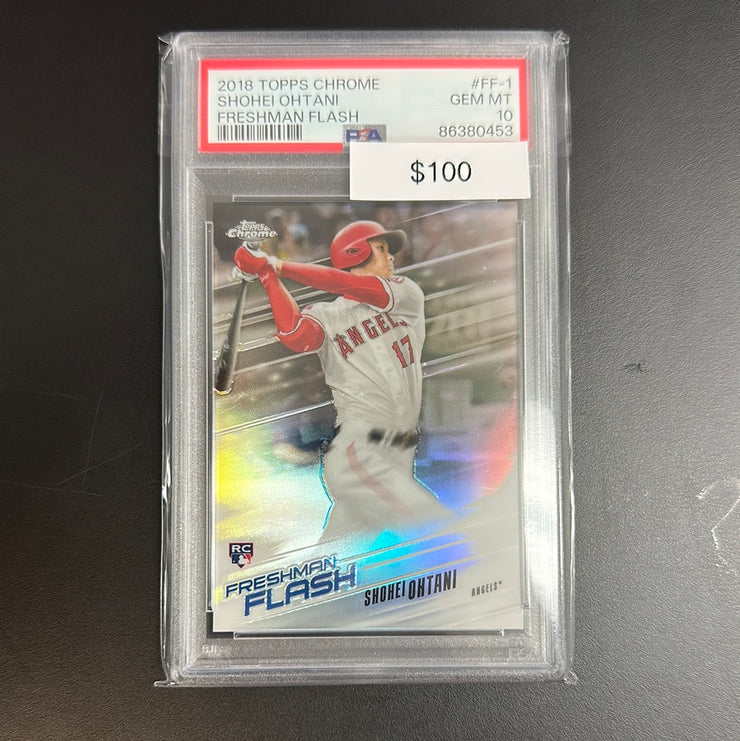 2018 Topps Shohei Otani Freshman Flash 