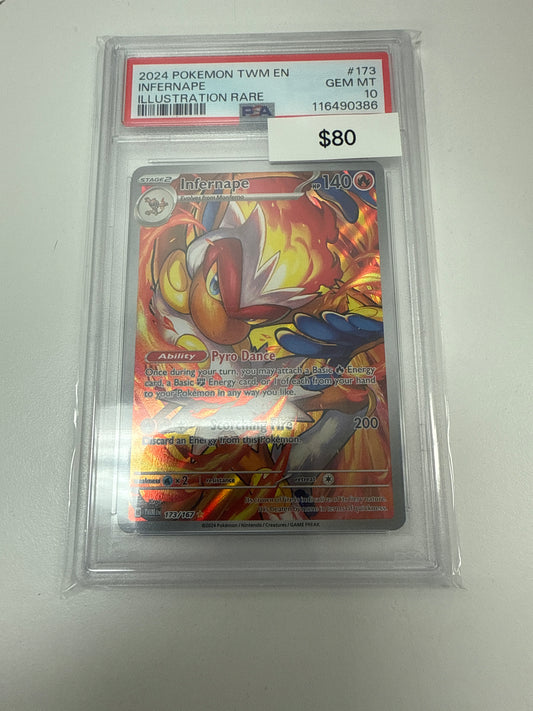 Pokemon Infernape #173/167 PSA 10