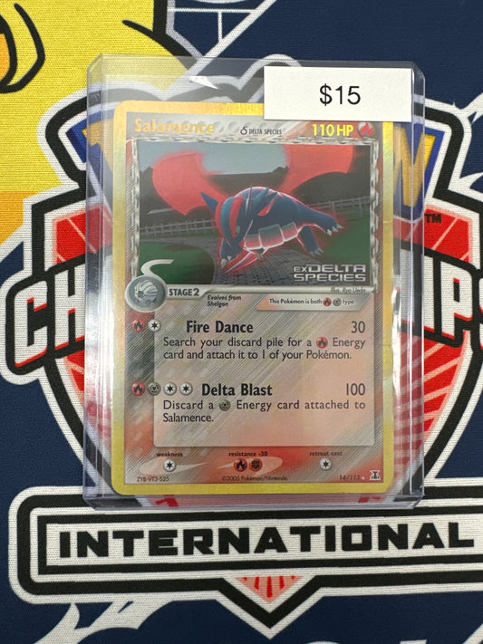 Pokemom Salamence Holo 14/113