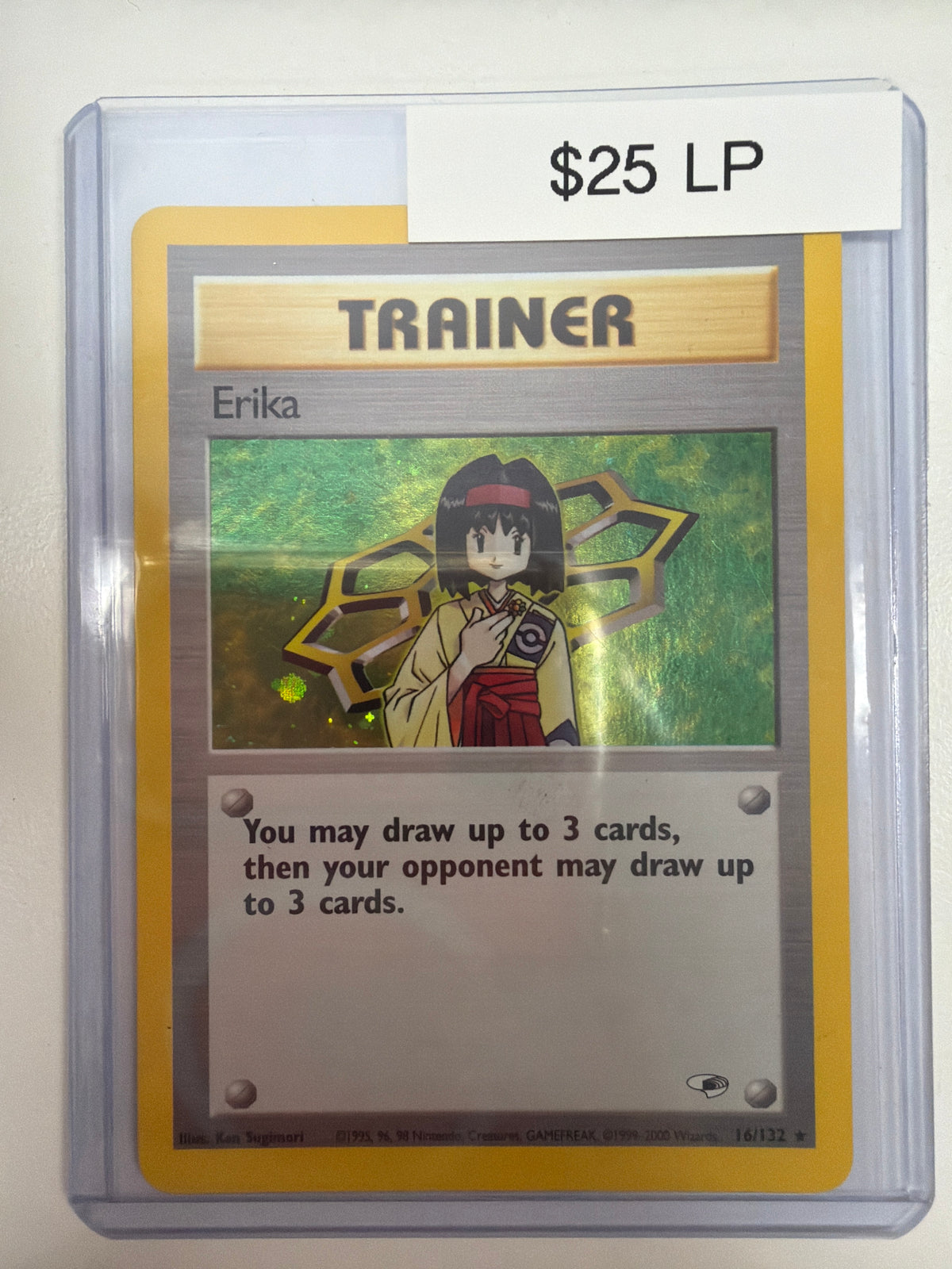 Pokemon Erika 16/132 LP