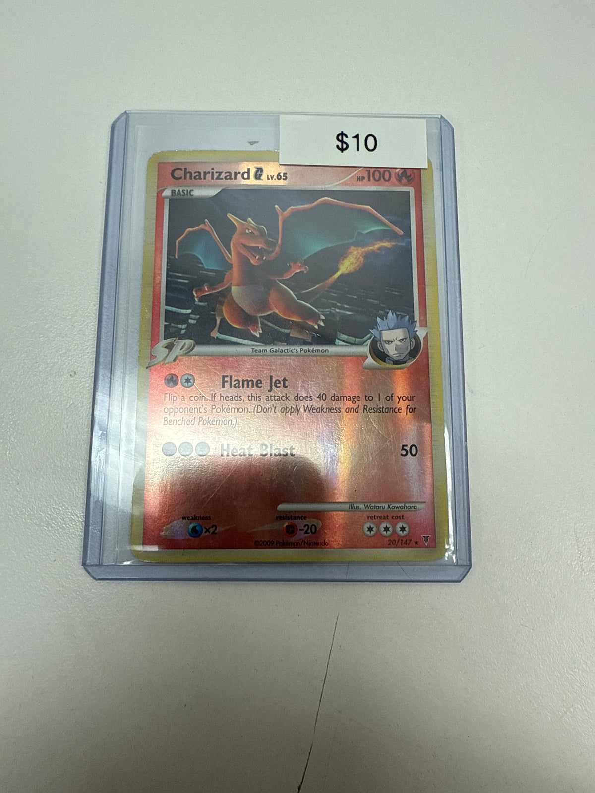 Pokemon Charizard G Reverse Holo #20/147