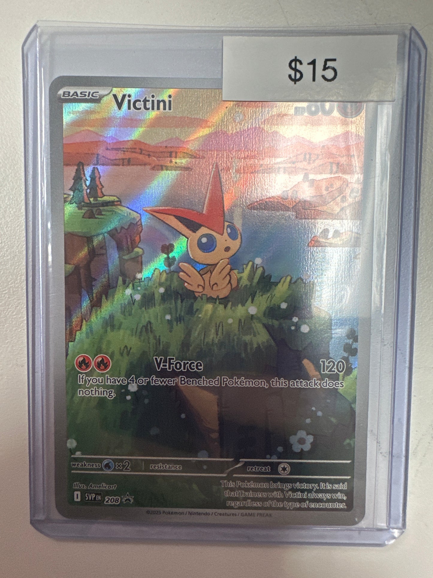 Pokemon Victini Promo 208