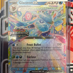 Pokemon Prismatic Evolutions Stamped Promo Glaceon ex 026/131